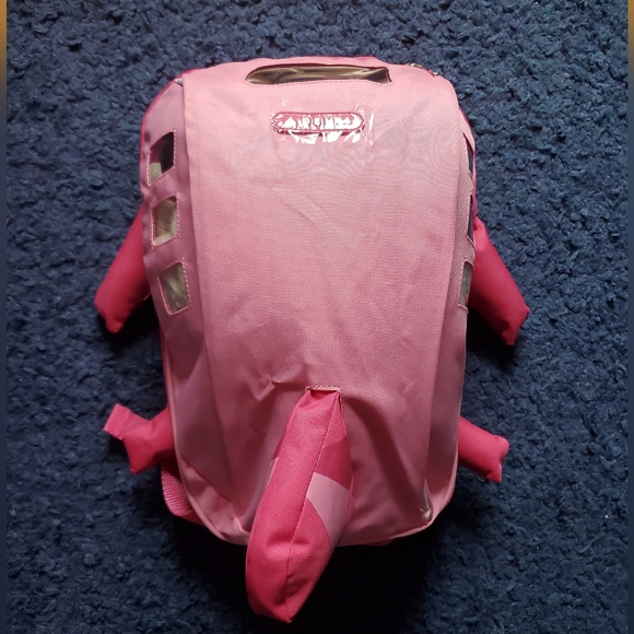 Delta Airlines Pink Kids Backpack Airplane Shaped - Picture 11 of 16